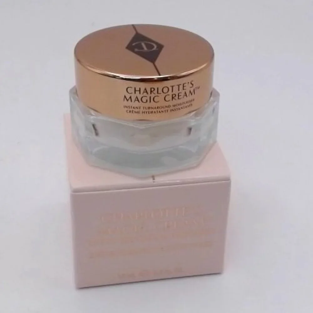 Charlotte Tilbury Magic Cream Face Moisturizer 15 mL/.5 Fl Oz, BRAND‎ NEW IN BOX